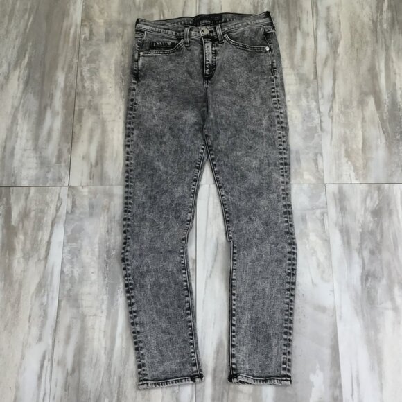 Veronica Beard Black Acid Wash Jeans 28/6 - Picture 2 of 10